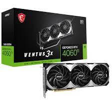 GPU RTX 4060TI 16GB OC MSI VENTUS 3X BLACK